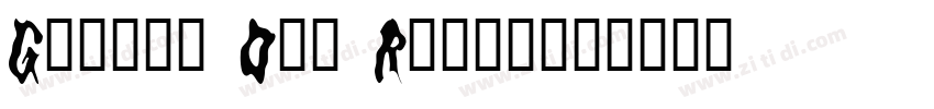 Goblin One Regular字体转换